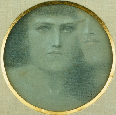 Carícias, de Fernand Khnopff