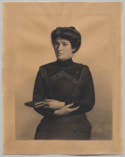 Retrato de Madame Jules Ricard, née Augustine Bulteau de Fernand Khnopff