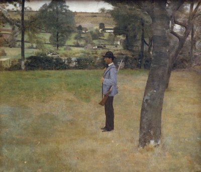 O diretor de caça de Fernand Khnopff