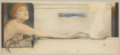 A Oferta, 1891 de Fernand Khnopff