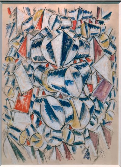 "Contraste de formas" (Formenkontrast) de Fernand Leger