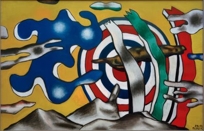 O avião no céu de Fernand Leger