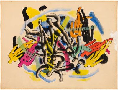 Os mergulhadores de Fernand Leger