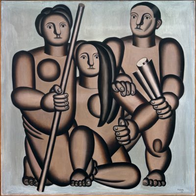 Três pessoas de Fernand Leger