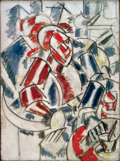 Mulher numa poltrona de Fernand Leger
