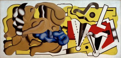 Komposition I von Fernand Leger