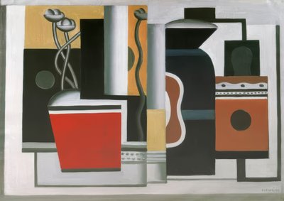 «Le pot rouge» (O vaso vermelho), 1926 de Fernand Leger