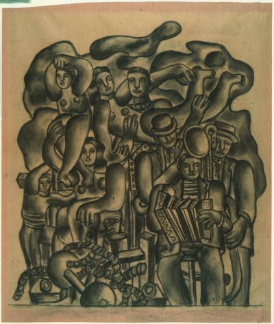 Os saltimbancos de Fernand Leger