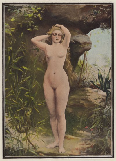 Eve (cor litho) de Fernand Lematte