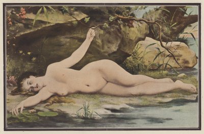 Trinta graus na sombra (lito a cores) de Fernand Lematte