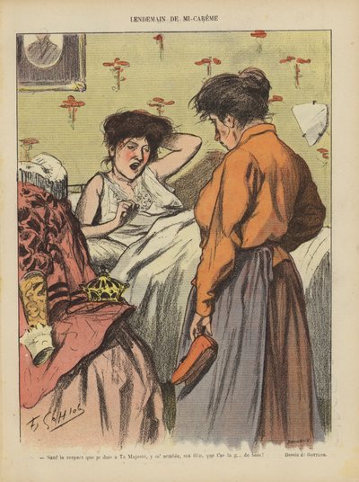 Ilustração para o riso de Fernand Louis Gottlob