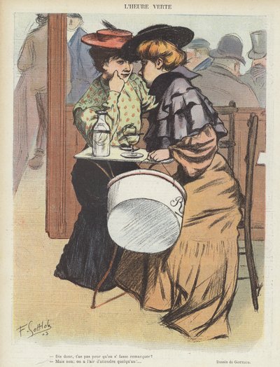 Ilustração para o riso de Fernand Louis Gottlob