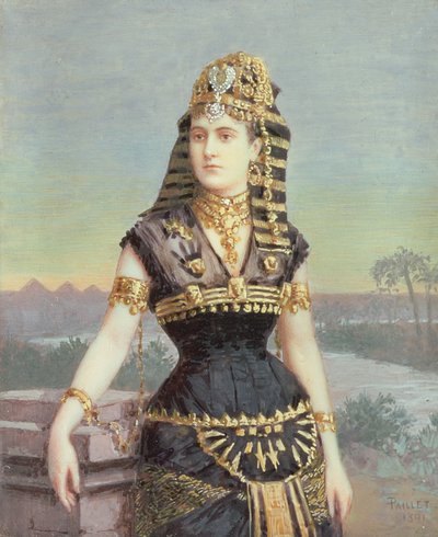 Senhora Paget (Sra. Arthur Henry Paget) 1891 de Fernand Paillet
