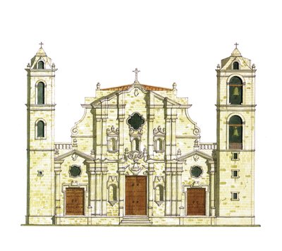 A Catedral de Havana. Cuba de Fernando Aznar Cenamor