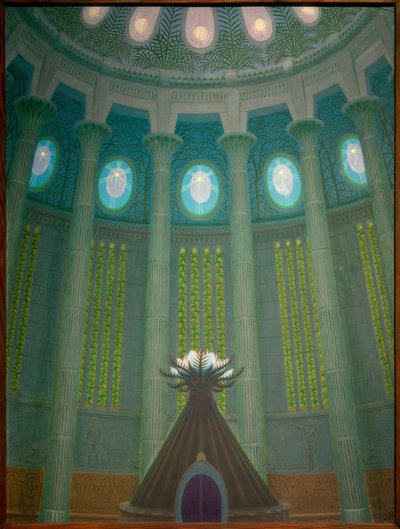 O templo solitário de Fidus