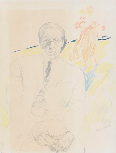 Auto-retrato. de Filipp Andreyevich Malyavin