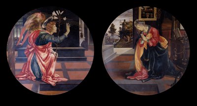 Anunciação de Filippino Lippi