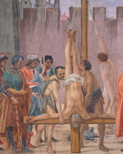 Martírio de São Pedro, de Filippino Lippi de Filippino Lippi