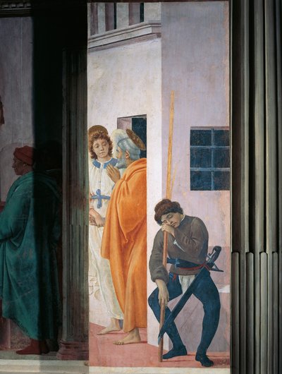 São Pedro Liberto da Prisão, de Filippino Lippi, fresco de Filippino Lippi