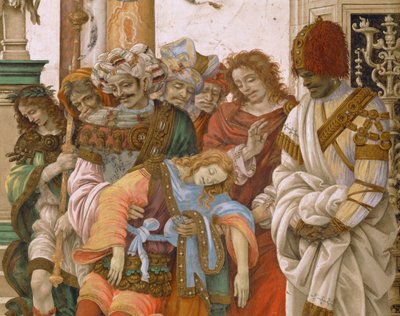 São Filipe manda um monstro sair do templo de Marte em Hierápolis (pintura) de Filippino Lippi