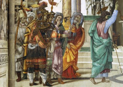 São Filipe Apóstolo em frente ao Templo de Marte em Hierápolis de Filippino Lippi