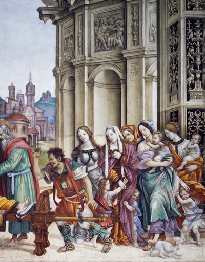 Histórias de São João, de Filippino Lippi de Filippino Lippi
