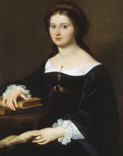 Retrato de Costanza Monti Perticari, 1819-1821. de Filippo Agricola