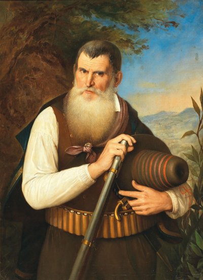 Retrato de Antonio Gasbarrone 1793-1880. de Filippo Balbi