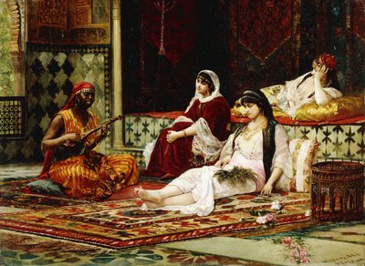 No harém, 1881 de Filippo Baratti