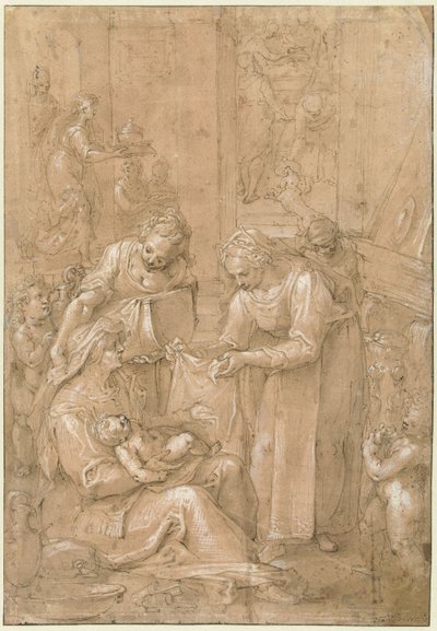 Nascimento da Virgem de Filippo Bellini