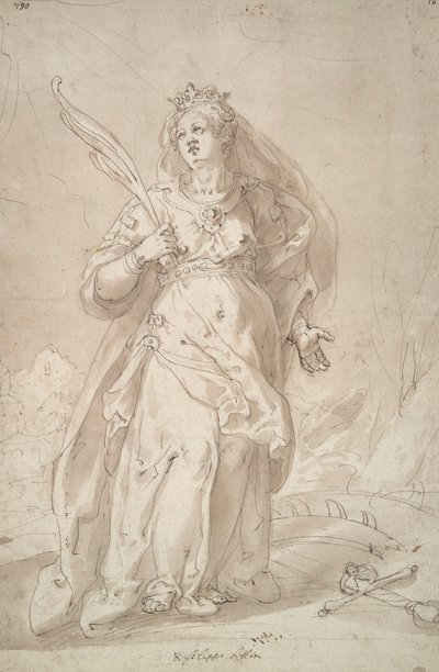 Santa Catarina de Alexandria de Filippo Bellini