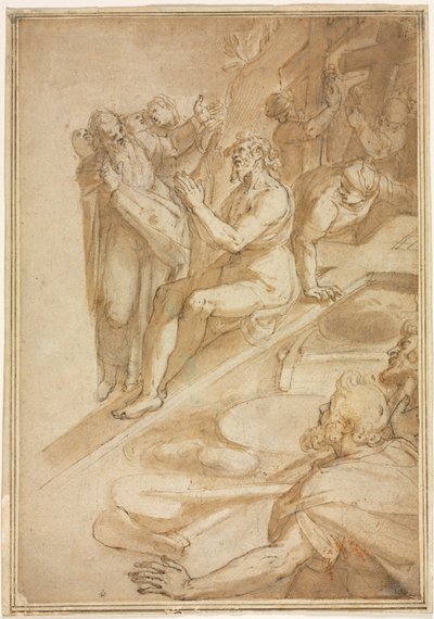 The Verification of the True Cross, c. 1590. de Filippo Bellini