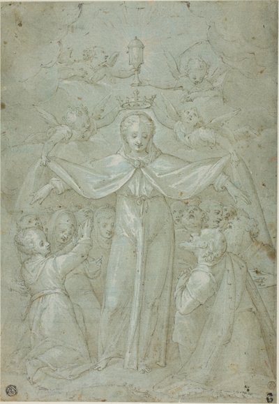 Virgem da Misericórdia (Nossa Senhora da Misericórdia) de Filippo Bellini