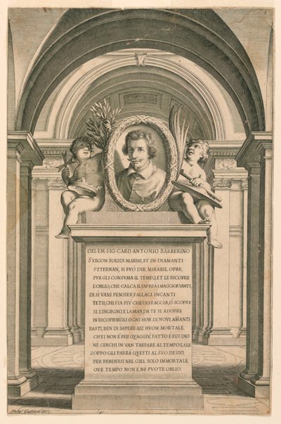 Retrato do Cardeal Antonio Barberino de Filippo Gagliardi