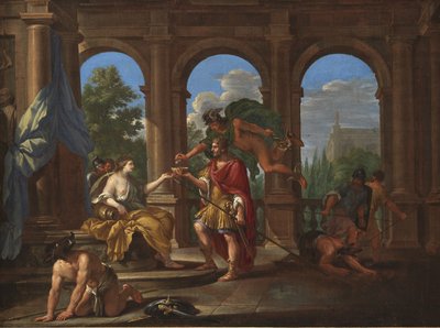 Circe e Ulisses de Filippo Lauri