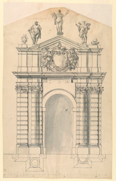 Projeto para um portal de Filippo Marchionni
