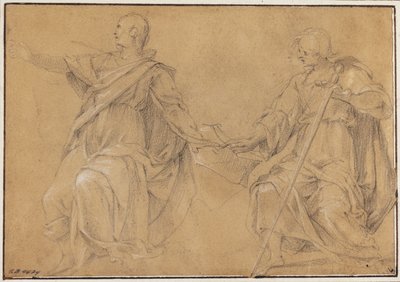 São Tiago Magno (?) e João Evangelista de Filippo Paladini