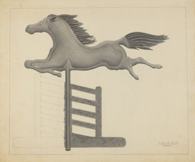 Cavalo Cata-vento de Filippo Porreca