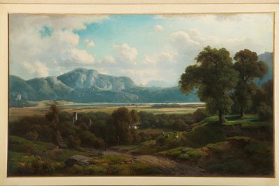 Paisagem Arcaica (óleo sobre painel) de Filippo Reggiani