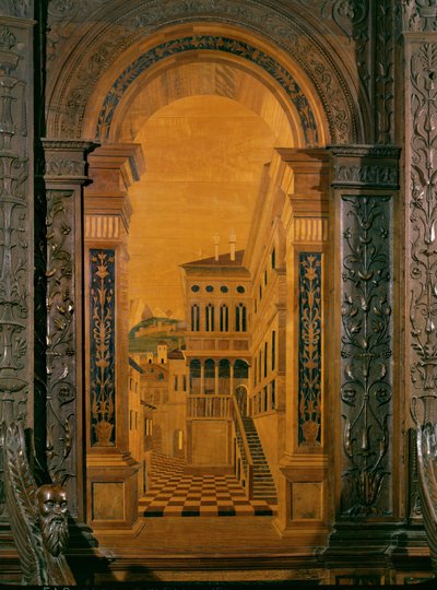 Rua e casas, trompe l