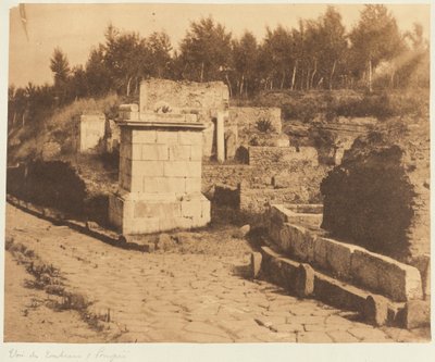 Rua das Tumbas, Pompéia de Firmin Eugène Le Dien