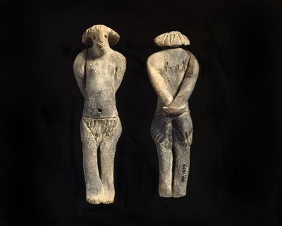 Figura de Execução, Reino Médio (argila) de First Intermediate Period Egyptian