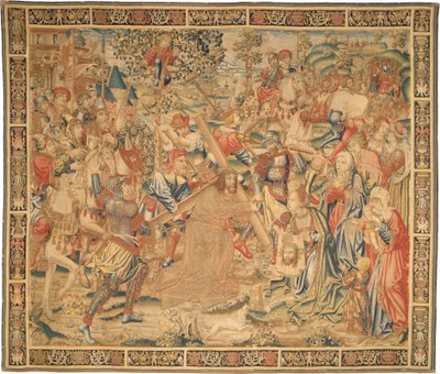 A Procissão ao Calvário de Flemish 16th Century