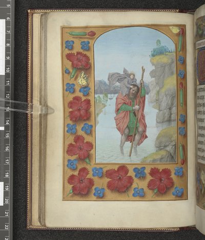 Adicionar MS 54782 f.48v São Cristóvão, ilustração das 