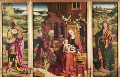 Adoração dos Magos de Flemish School