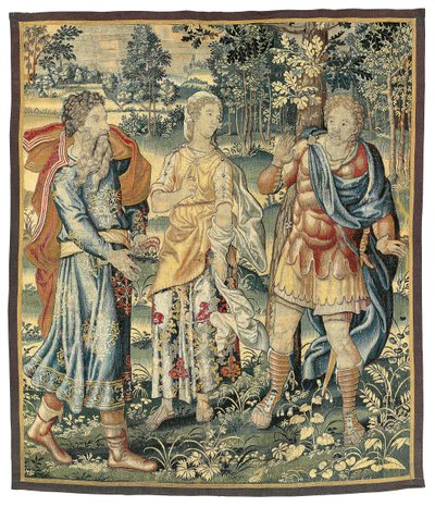 Tapeçaria bíblica, Bruxelas, meados do século XVI de Flemish School