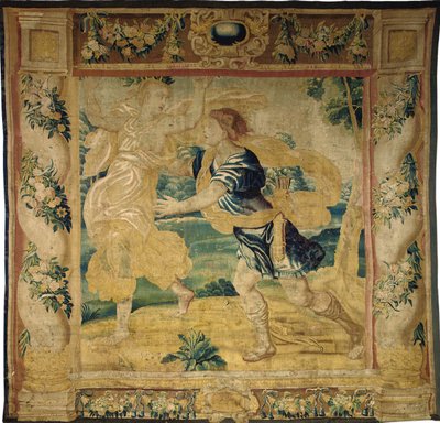 Tapeçaria mitológica de Bruxelas, meados do século XVII de Flemish School