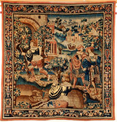 tapeçaria flamenga. século 16. de Flemish School
