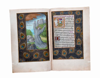 Fólios do Livro de Horas de Rothschild, Ghent ou Bruges, c.1505 de Flemish School