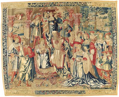 Tapeçaria bíblica franco-flamenga, c.1510-30 de Flemish School